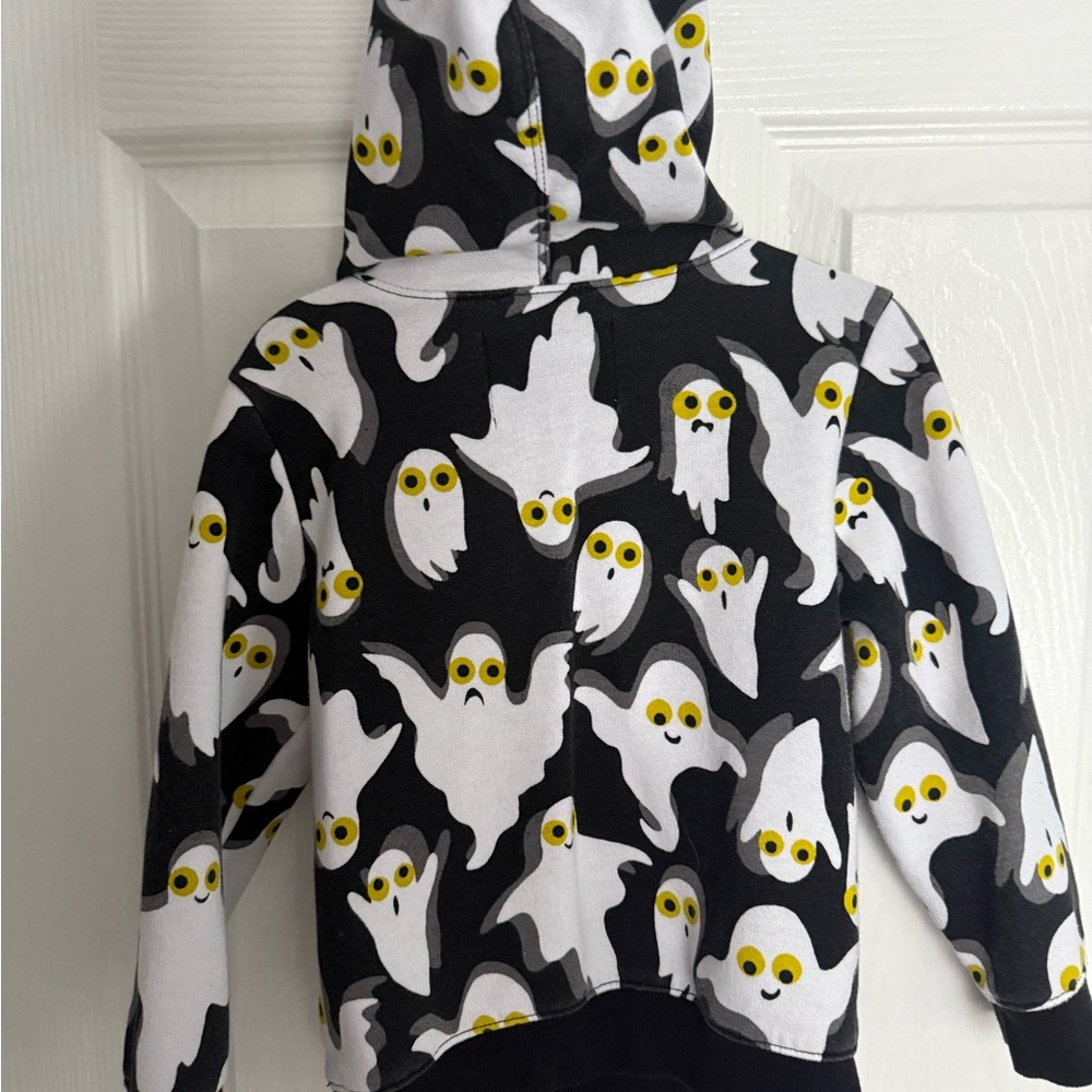 NWOT 3T Old Navy Ghost Print Hoodie - Picture 2 of 3